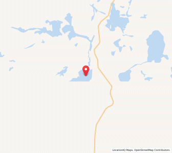 Carte : Lac Obonga, Ontario