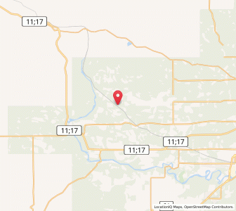 Map of Oliver Paipoonge, OntarioOntario