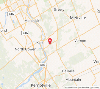 Map of Osgoode, OntarioOntario