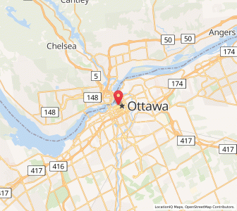 Map of Ottawa, OntarioOntario