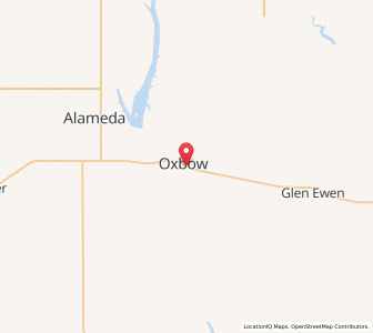 Map of Oxbow, SaskatchewanSaskatchewan