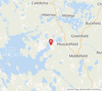 Map of Queens, Nova ScotiaNova Scotia