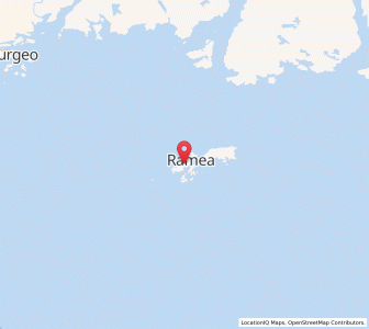 Map of Ramea, Newfoundland & LabradorNewfoundland and Labrador