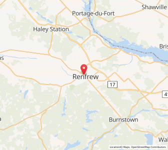 Map of Renfrew, OntarioOntario