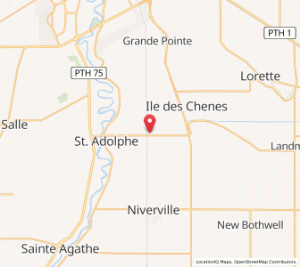 Map of Ritchot, ManitobaManitoba