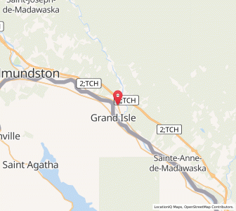 Map of Rivière-Verte, New BrunswickNew Brunswick