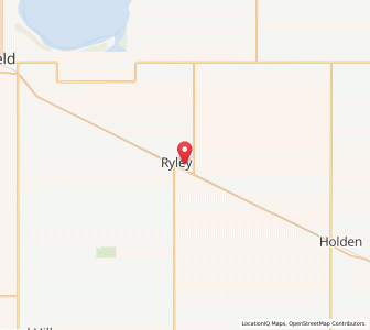 Map of Ryley, AlbertaAlberta