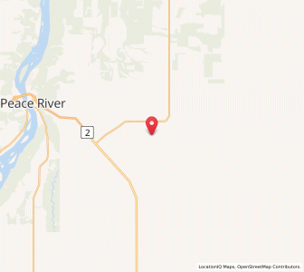 Map of Saint Isidore, AlbertaAlberta