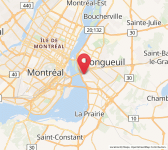 Map of Saint-Lambert, Quebec