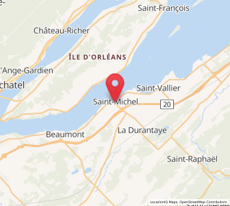 Map of Saint-Michel-de-Bellechasse, Quebec