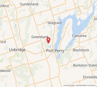 Map of Scugog, OntarioOntario