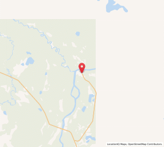 Map of Smith, AlbertaAlberta