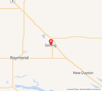 Map of Stirling, AlbertaAlberta