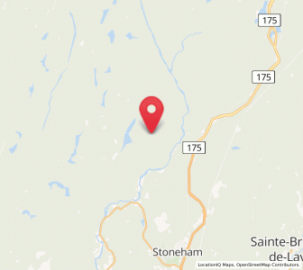 Map of Stoneham-et-Tewkesbury, Quebec