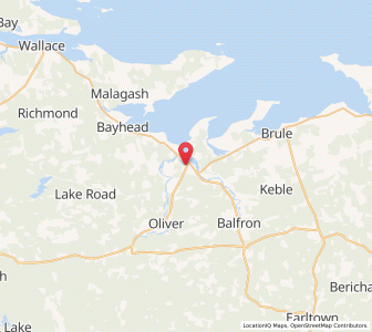 Map of Tatamagouche, Nova ScotiaNova Scotia