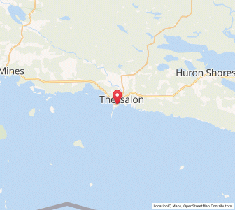 Map of Thessalon, OntarioOntario