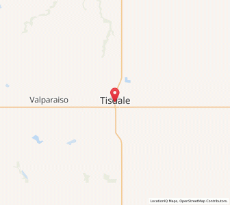 Map of Tisdale, SaskatchewanSaskatchewan