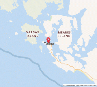 Map of Tofino, British ColumbiaBritish Columbia