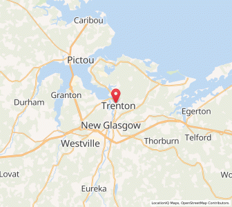 Map of Trenton, Nova ScotiaNova Scotia