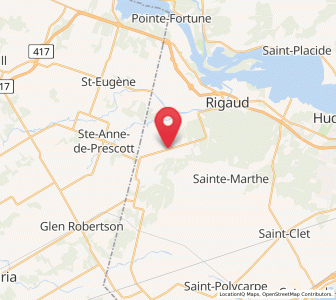 Map of Très-Saint-Rédempteur, Quebec