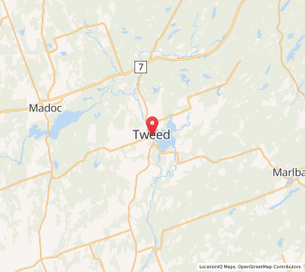 Map of Tweed, OntarioOntario