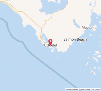 Map of Ucluelet, British ColumbiaBritish Columbia