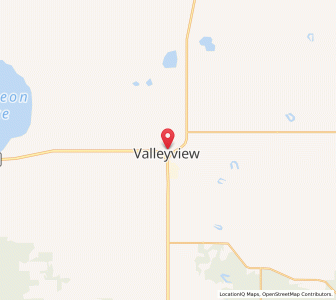 Map of Valleyview, AlbertaAlberta