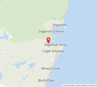 Map of Victoria County, Nova ScotiaNova Scotia