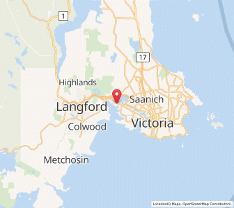 Map of View Royal, British ColumbiaBritish Columbia