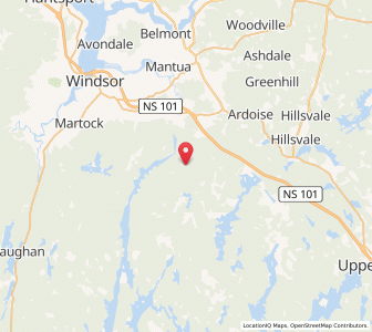 Map of West Hants, Nova ScotiaNova Scotia