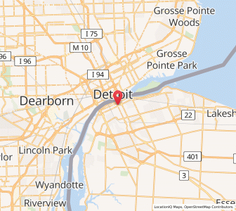 Map of Windsor, OntarioOntario