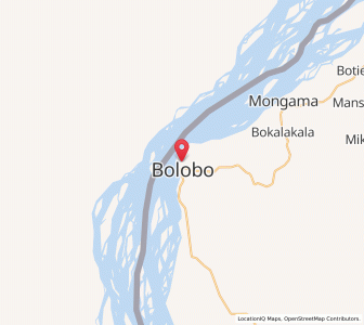 Map of Bolobo, Mai-Ndombe