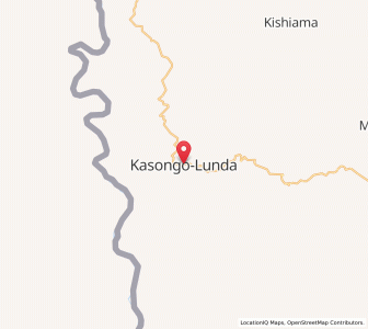 Map of Kasongo-Lunda, Kwango
