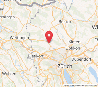 Map of Adlikon, Zurich