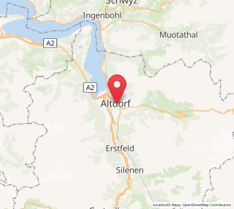 Map of Altdorf, Uri