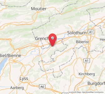 Map of Arch, Bern