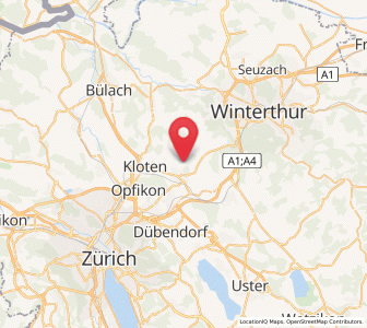 Map of Birchwil, Zurich