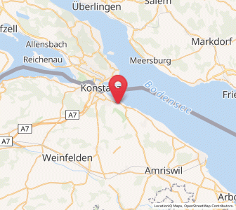 Map of Bottighofen, Thurgau