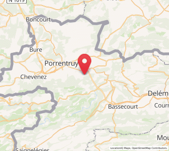 Map of Courtemautruy, Jura