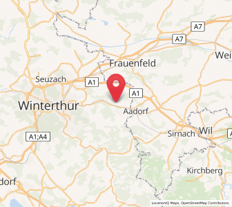Map of Elgg / Neu-Elgg, Zurich