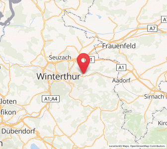 Map of Elsau-Räterschen, Zurich
