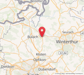 Carte : Embrach / Kellersacker, Zurich