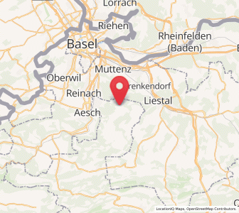 Map of Gempen, Solothurn
