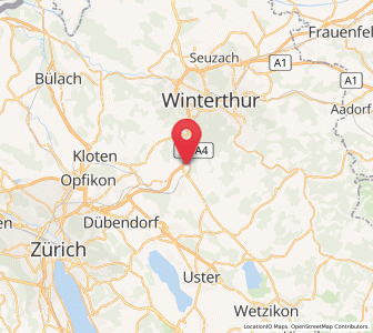 Map of Grafstal, Zurich
