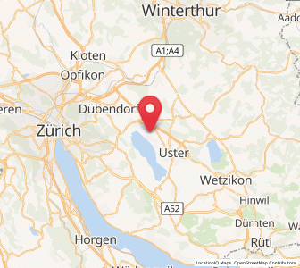 Carte : Greifensee / Müllerwis / Seilerwis, Zurich