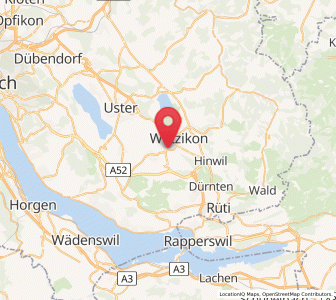Map of Grüt, Zurich