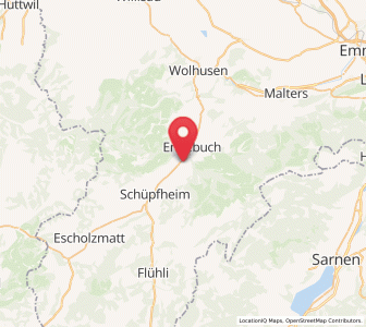 Map of Hasle, Lucerne