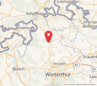 Map of Kleinandelfingen, Zurich