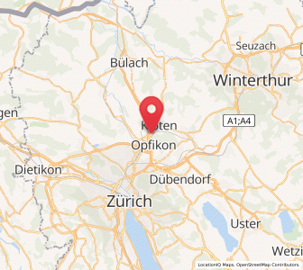 Carte : Kloten / Balsberg, Zurich