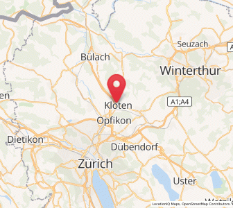 Carte : Kloten / Horainli, Zurich